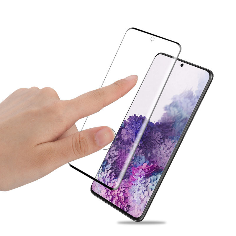 AMORUS pro Samsung Galaxy S20 Plus 3D zakřivené tvrzené sklo na displej telefonu AMORUS pro Samsung Galaxy S20 Plus 3D zakřivené tvrzené sklo na displej telefonu
